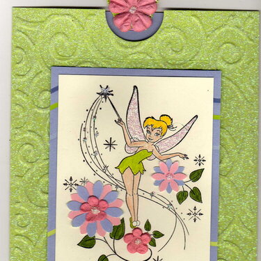 Tinkerbell card by DisneyLisa