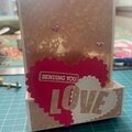 Sending you love box standing vday card