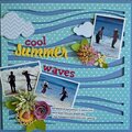 Cool Summer Waves by Guiseppa Gubler