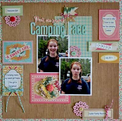 Put on Your Camping Face by Guiseppa Gubler