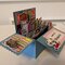 Book Worm Pop-Up Box Card - Open Right