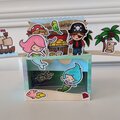 Pirate and Mermaid Box Card
