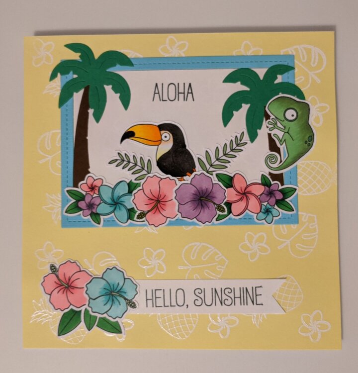 Aloha Hula Girl - Front