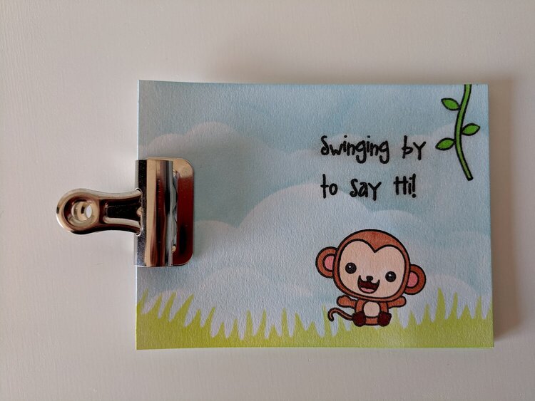 Monkey Flipbook Front