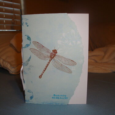 Dragonfly Mother&#039;s day card