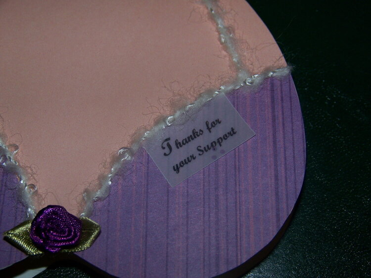 zoom of bra card for a friend