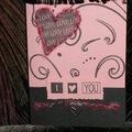 I love you (front of card