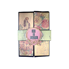 CrafTreat Flip Flap Gate Fold Folio black