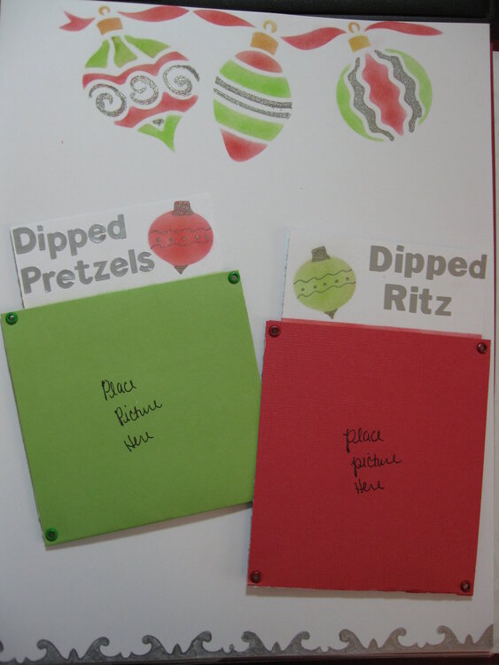 Dipped Pretzels &amp; Ritz crackers