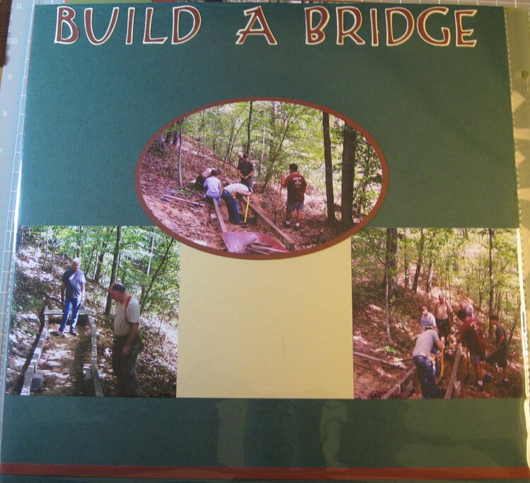 build a bridge-eagle scout