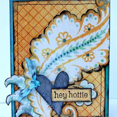 Hey Hottie - Anniversary Card