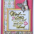 Wait for the Lord... (Unity Stamp Co.)