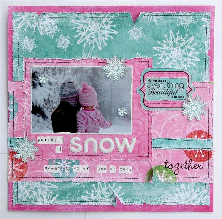 Watching It Snow (Unity Stamp Co.)