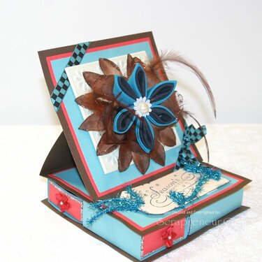 Easel Card with Drawer Box