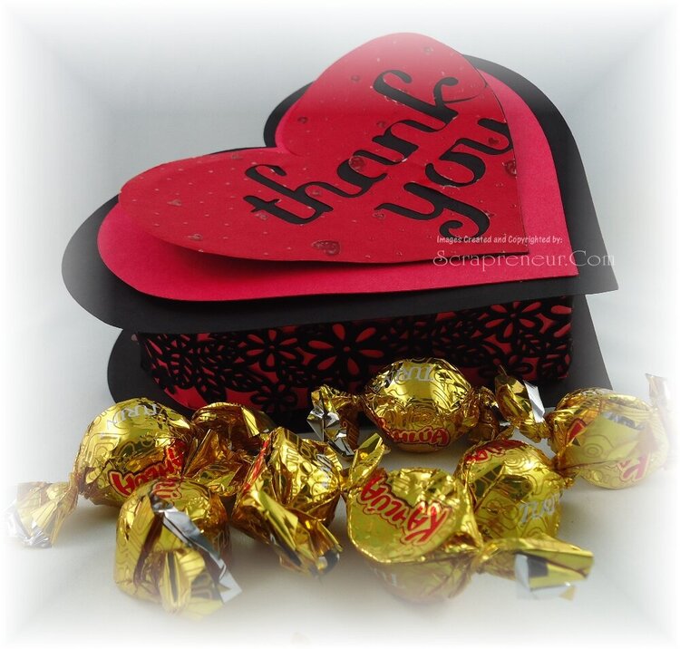 Heart Gift Box Tutorial