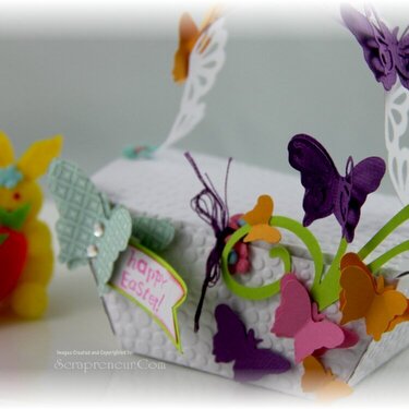 Spring Butterflies Easter Basket