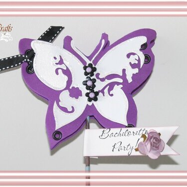 3D Butterfly Card