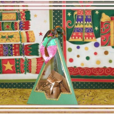 Triangular Christmas Gift Box