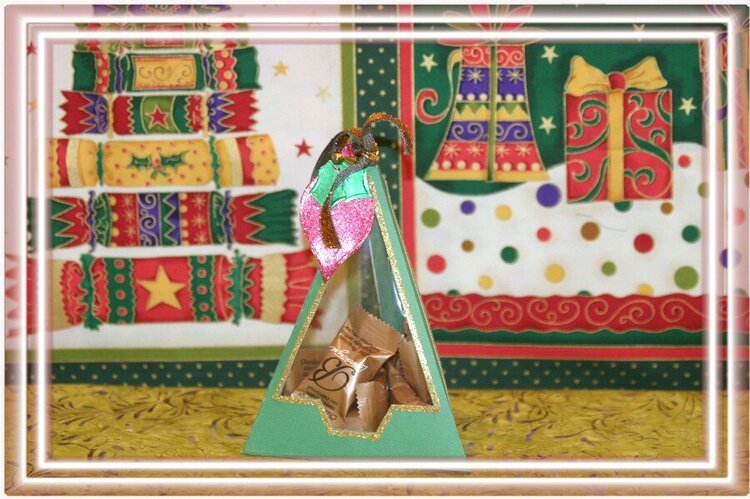 Triangular Christmas Gift Box