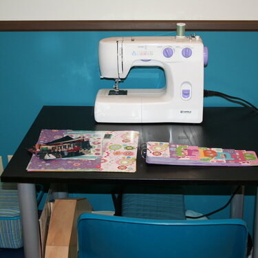 Sewing / DD Scrapping Area
