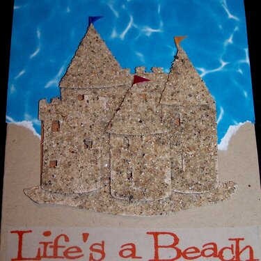 Beach Scene Card