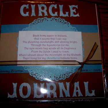 Circle Journal Opening Page