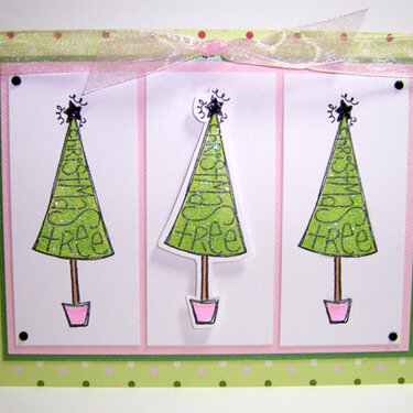 MissyB Designs Christmas Tree Trio