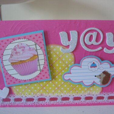 Yay Cupcakes Card
