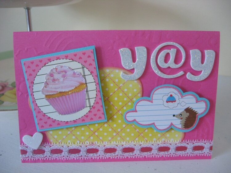 Yay Cupcakes Card