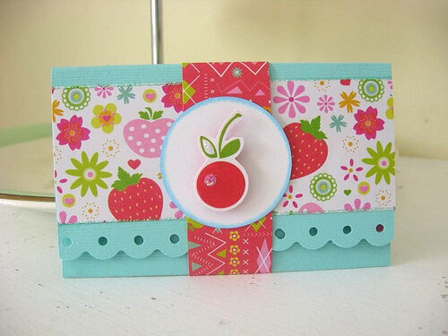 Cherry Berry Gift Card Holder