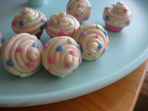 Cupcake Magnets made from Polymer Clay