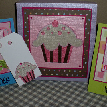 Cupcake Birthday Box Set