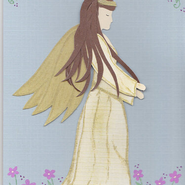 Paper pieced angel