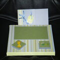 Baby Boy Canvas and Matching Card