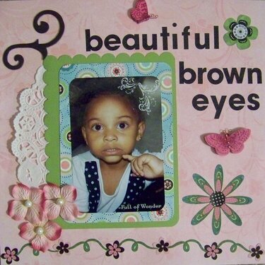 Beautiful brown eyes