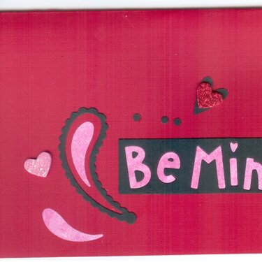 Valentine&#039;s Day Card-Be Mine-2008