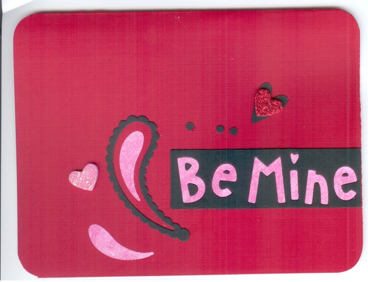 Valentine&#039;s Day Card-Be Mine-2008