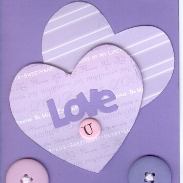 Valentine&#039;s Day Card 2008-Love U