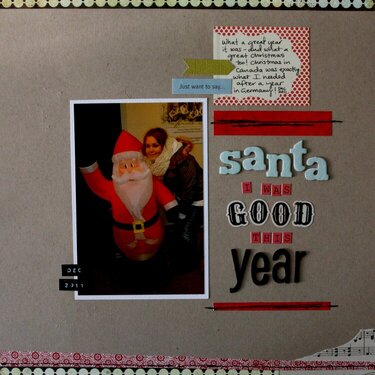 Santa, I Was Good This Year!