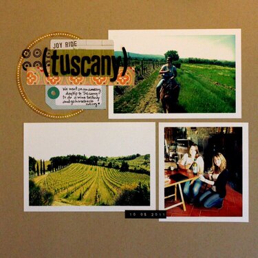 Joy Ride (in) Tuscany