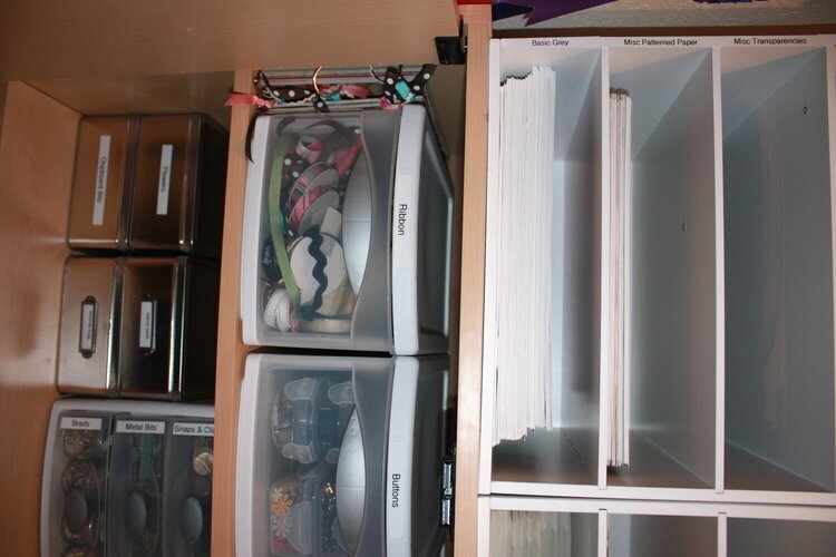 Scrap Closet - Dec AGC Clean &amp; Organize