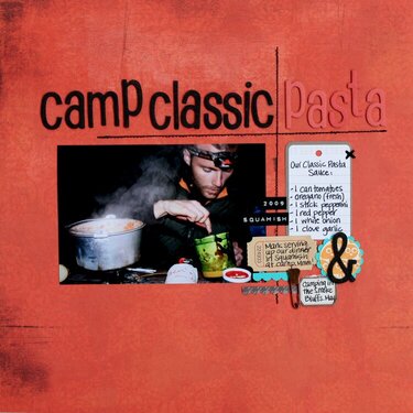 Camp Classic [Pasta]
