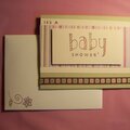 Baby Shower Card & Env