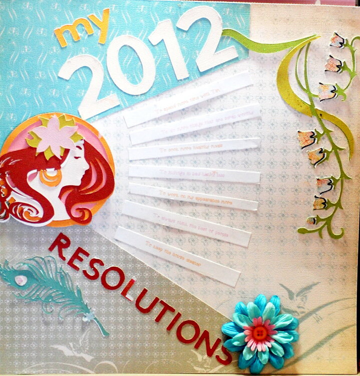 My 2012 Resolutions