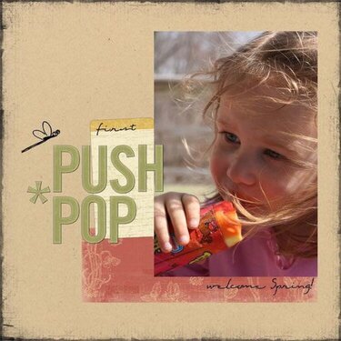 First push pop