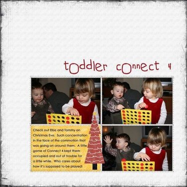 Toddler Connect 4