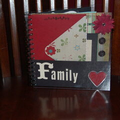 Family acrylic album(front cover)