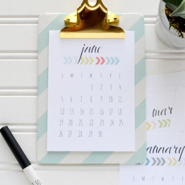 2016 Desk Calendar