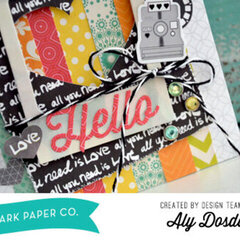 *Echo Park Paper* Hello Card