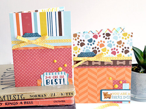 *Echo Park* Doggie Card Set